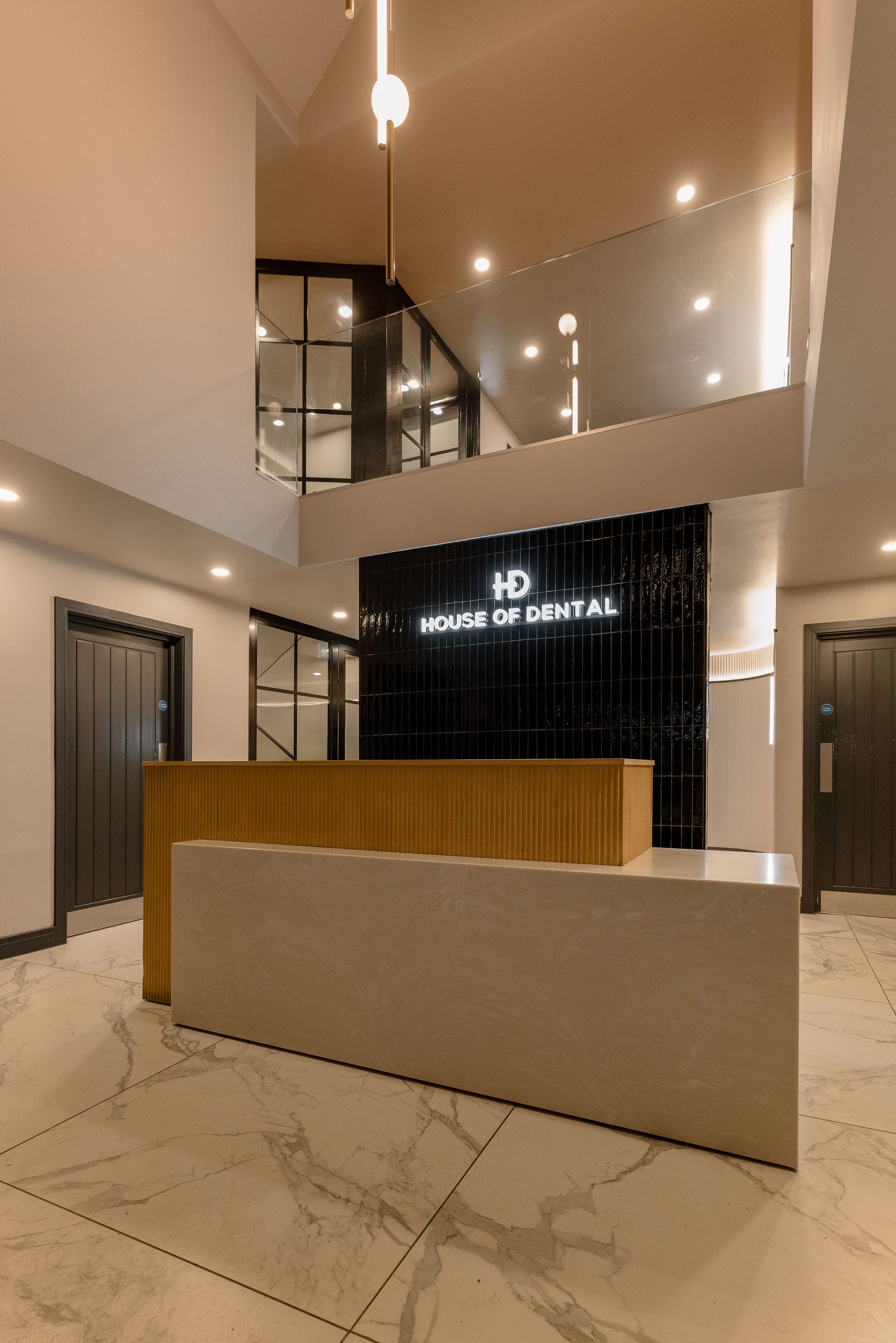 House of Dental reception