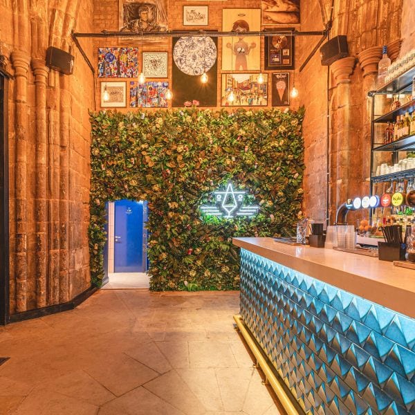 DHILLON’S SPIRE BAR interior