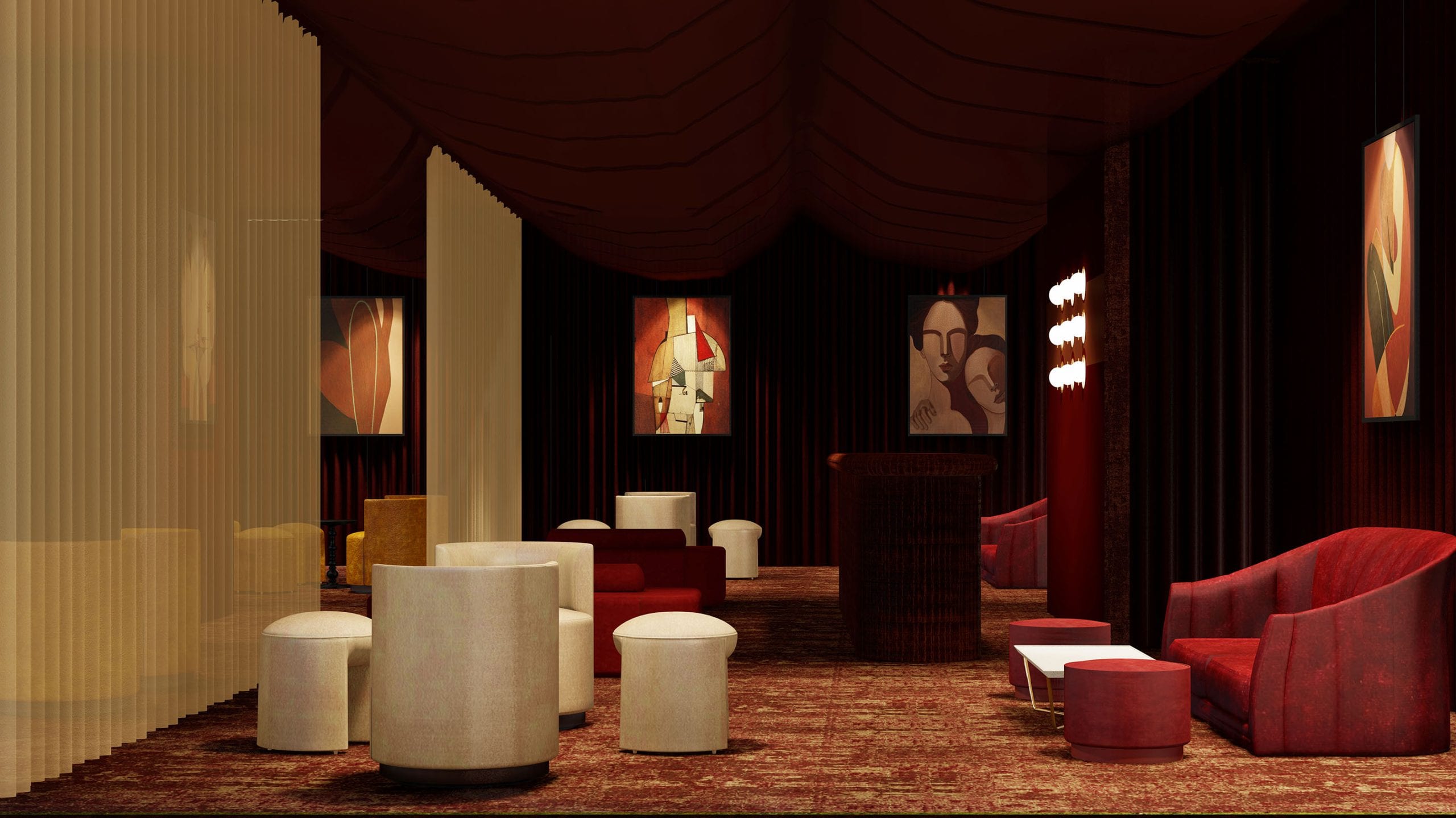 First Look: Black Ivy Design Unveils Immersive VIP Speakeasy for the Independent Hotel Show